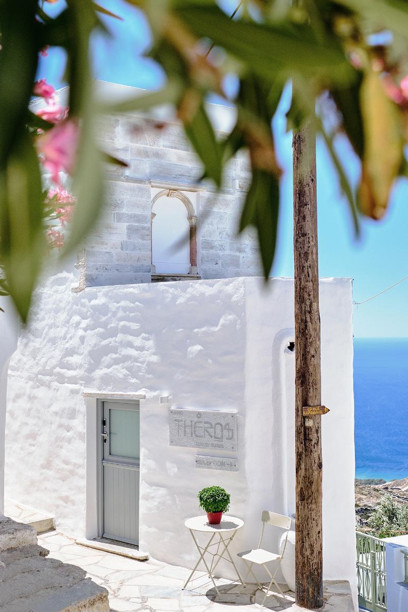 Living Theros Luxury Suites Kardhianí Exteriér fotografie