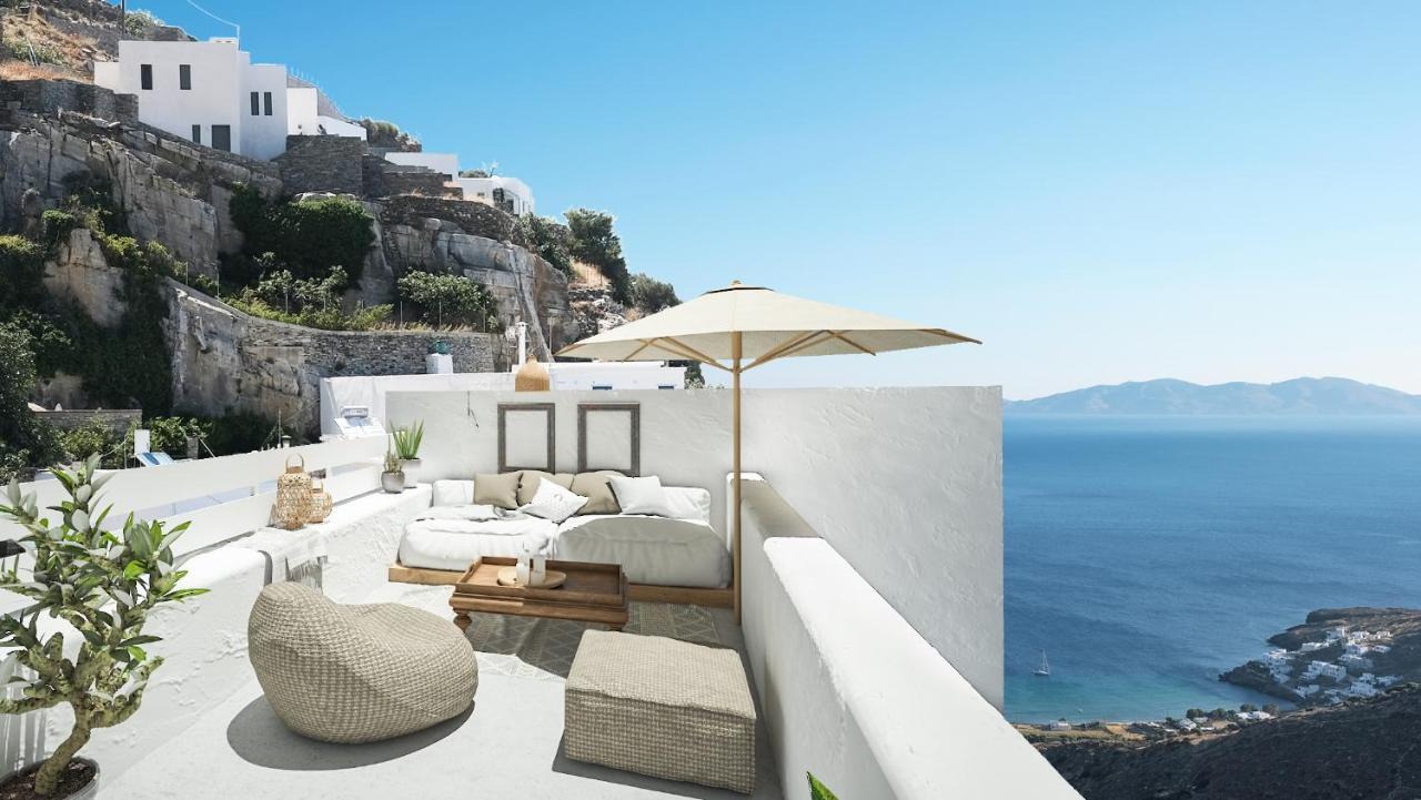 Living Theros Luxury Suites Kardhianí Exteriér fotografie